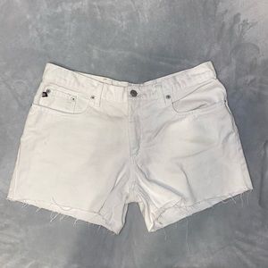 polo ralph lauren white shorts